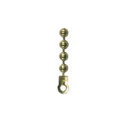Brass Ball Chain End Attachments