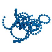Key Chains - Blue Coated Steel
