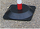 Square Plastic/Rubber Base