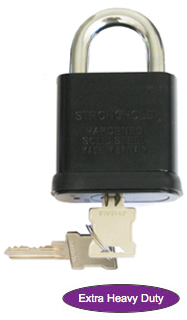 High security Open Shackle Padlock