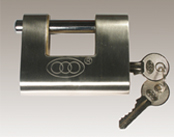 Tri-Circle Stainless Steel Armoured Lock