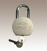 Tri-Circle Solid Steel Padlock