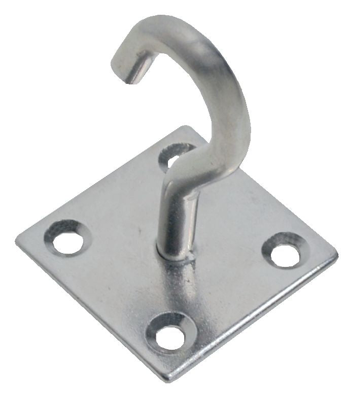 Hot Galvanised Hook on Plate - Image 2