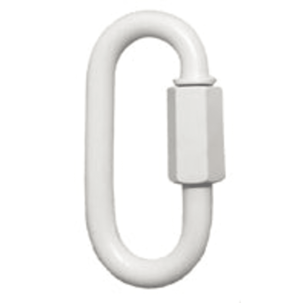 White Epoxy Coated Steel Quick Links