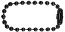 No.3 (2.4mm) Black Steel Ball Key Chains - Image 2